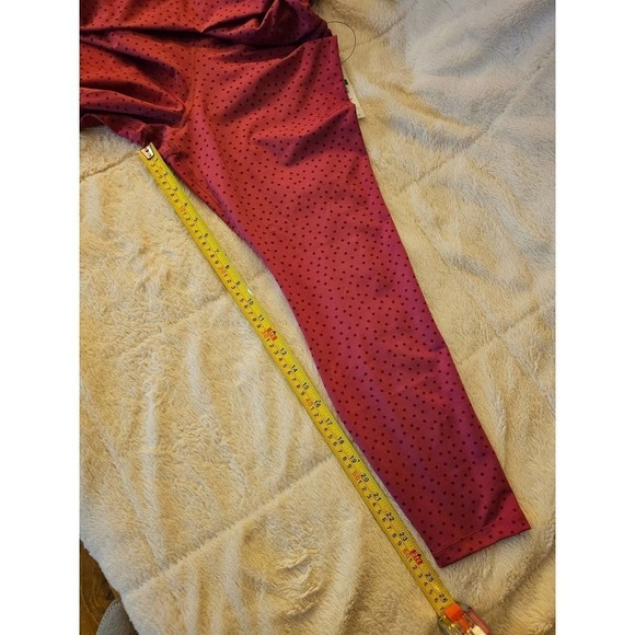 Nike Yoga Pink‎ Polka-dot XL NWT Pants. Waist Wrap Accent. - Picture 8 of 11